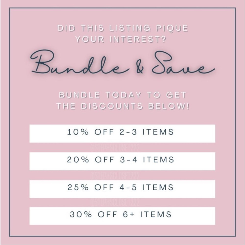 Why not Bundle aka pick 2 or more and save!